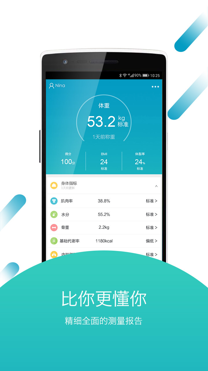 好身材體脂秤app