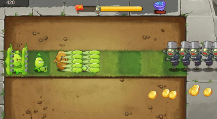 植物大戰(zhàn)僵尸mini版截圖2