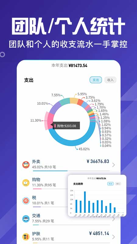 百事AA記賬app截圖1