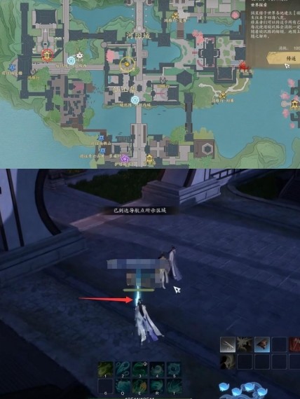 《誅仙世界》河陽城百景游觀景點位置一覽