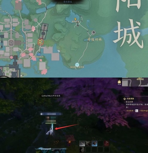 《誅仙世界》河陽城百景游觀景點位置一覽