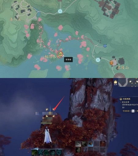 《誅仙世界》河陽城百景游觀景點位置一覽
