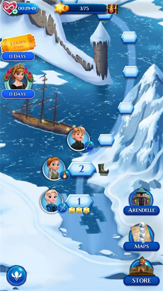 冰雪奇缘冰纷乐游戏截图2