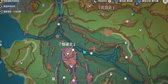 原神煙謎主3個(gè)觸摸門在哪