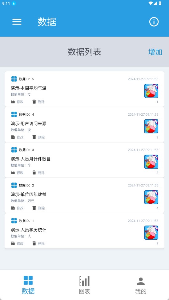 圖表生成器手機版截圖3
