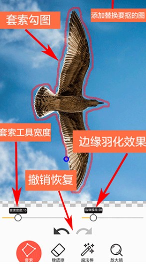 摳圖合成