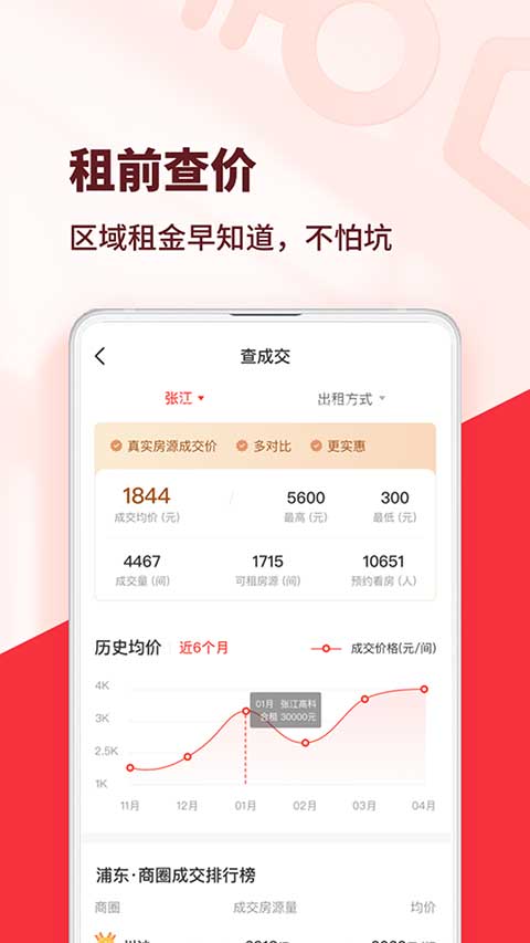 巴乐兔租房app截图3: