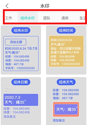 工作相機(jī)