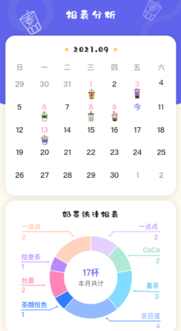 奶茶手帳