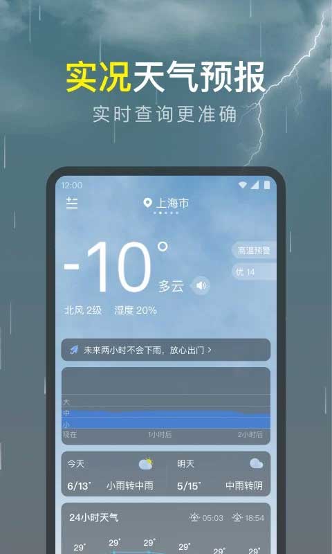 识雨天气预报截图1: