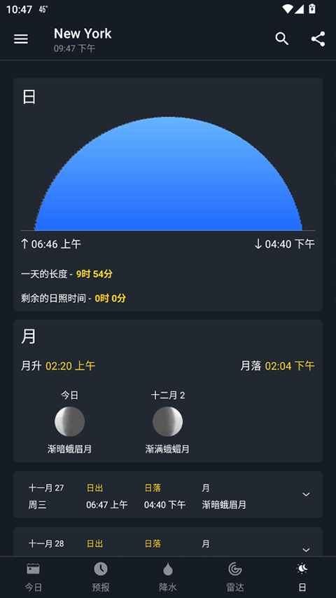 1Weather截图1: