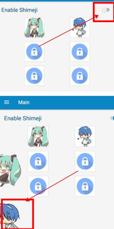 shimeji漢化版