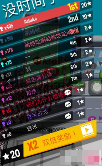 擁擠城市小游戲