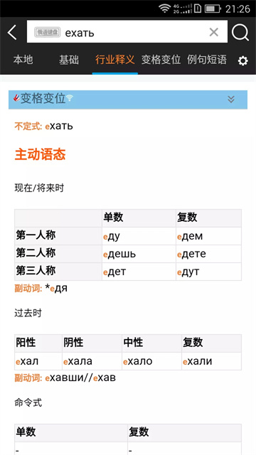 千億詞霸俄語詞典app截圖3