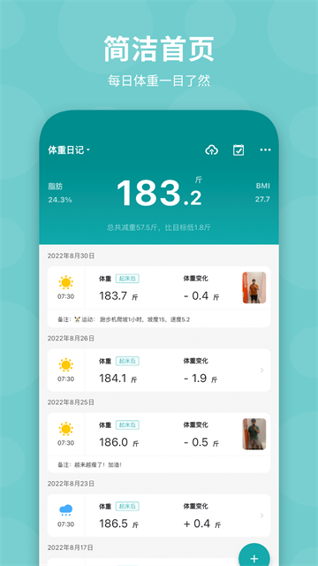 體重日記app