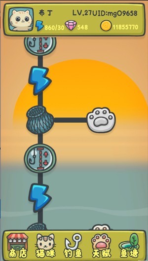 貓咪釣魚(yú)物語(yǔ)游戲