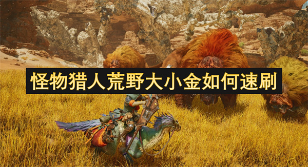 怪物獵人荒野大小金如何速刷