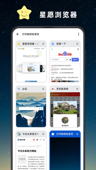 星愿瀏覽器app截圖3