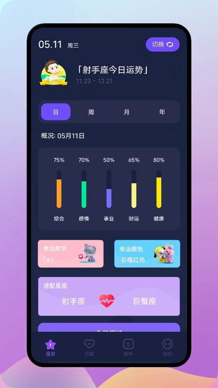 陶白白星座截圖2