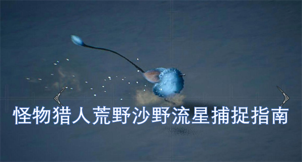 怪物獵人荒野沙野流星捕捉指南