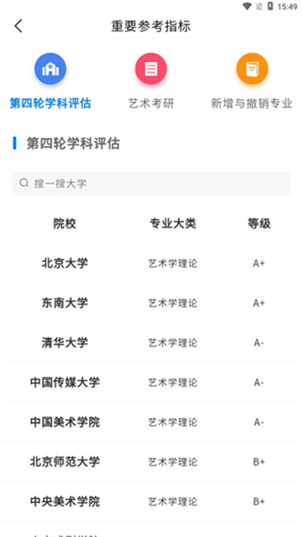 艺考志愿填报