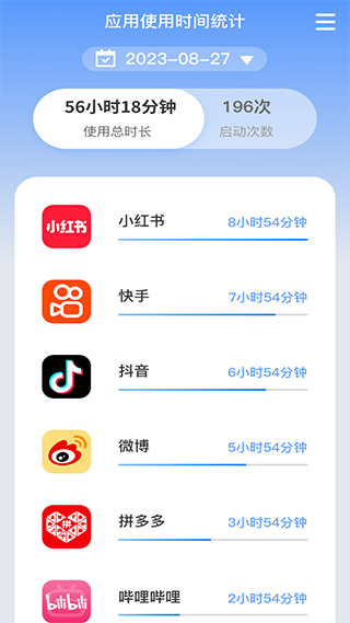 朝暮時長管家截圖4