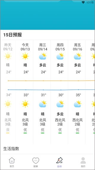 晴空計步