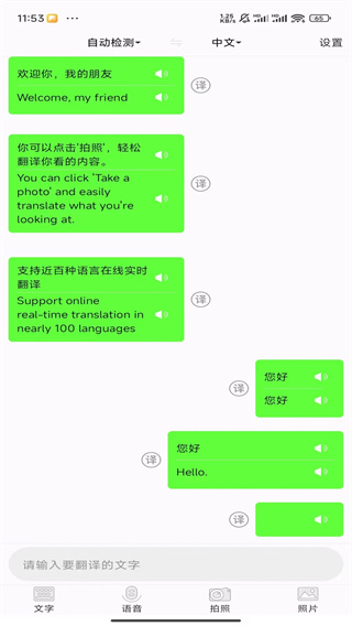極致語(yǔ)言翻譯器截圖4
