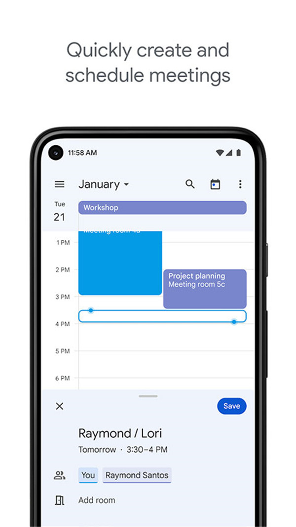 Google Calendar截圖4