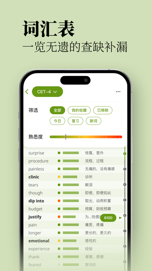 無痛單詞app截圖6