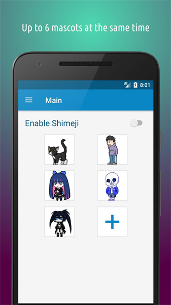 shimeji桌宠截图1: