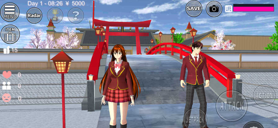SAKURA SchoolSimulator截圖3