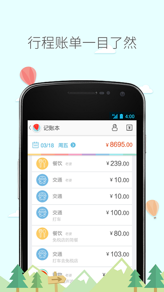 旅行箱軟件