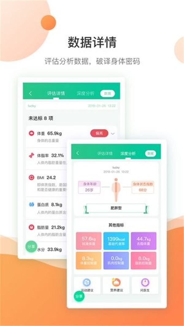 bodivis智能體脂秤截圖1