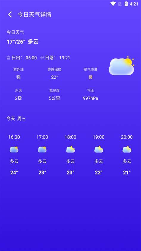 雨時天氣預(yù)報(bào)