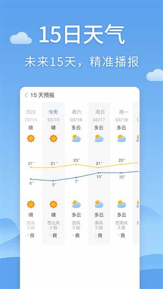 清新天氣預(yù)報app