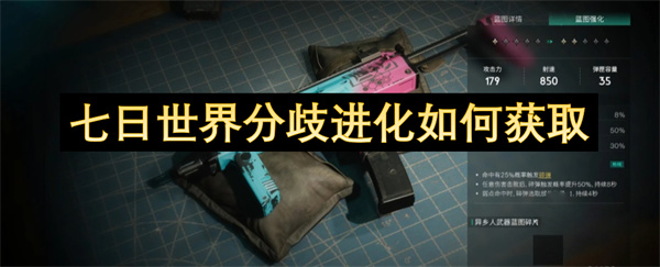 七日世界分歧進化如何獲取
