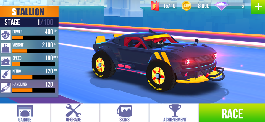 SUP多人賽車截圖2