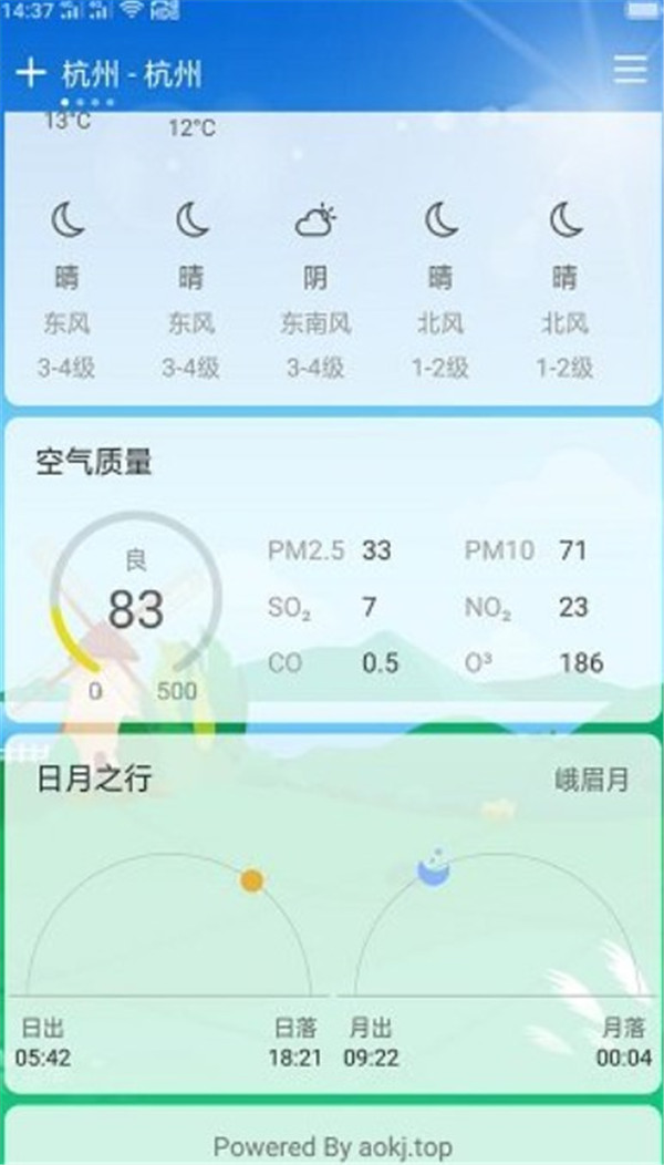 時時天氣預(yù)報