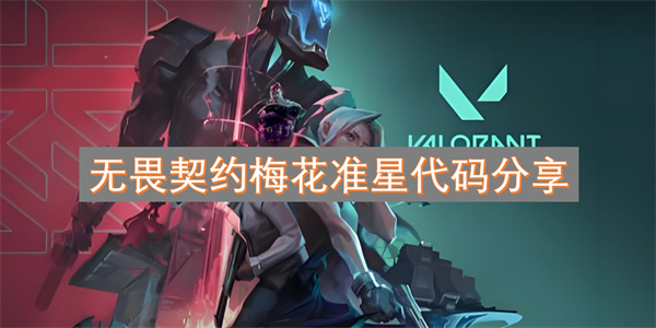 无畏契约梅花准星代码分享