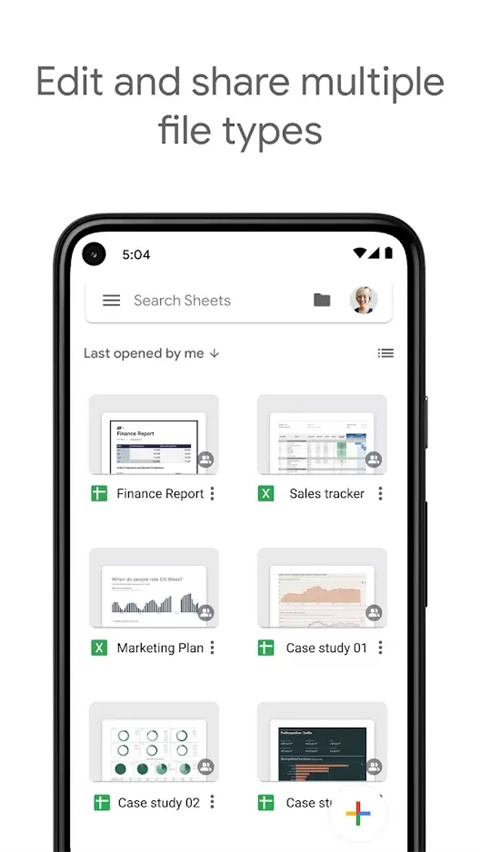Google表格手機版截圖4