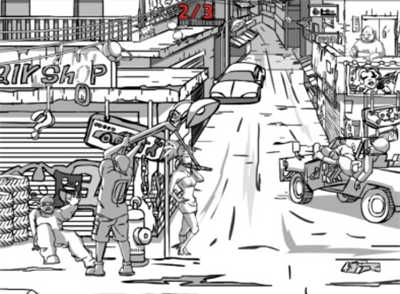 暴揍偷車賊截圖2