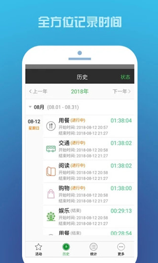 時間記錄
