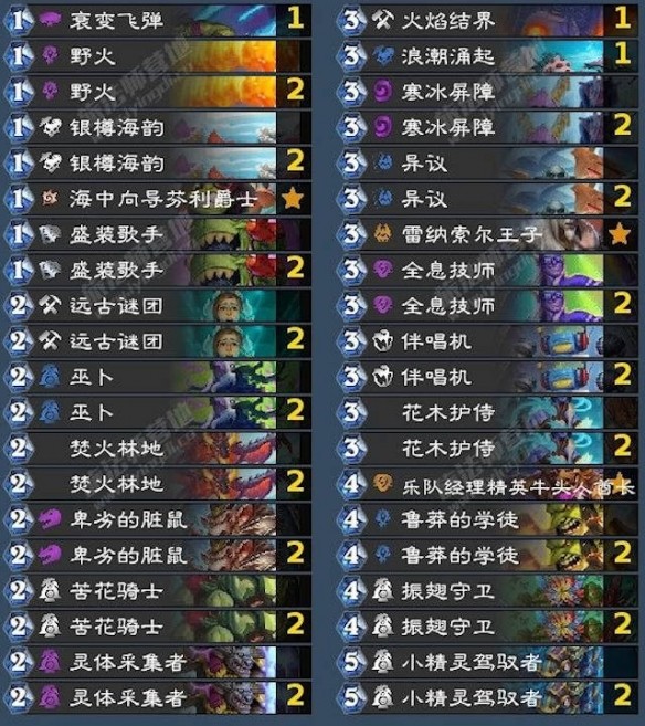 《炉石传说》狂野模式强力卡组推荐