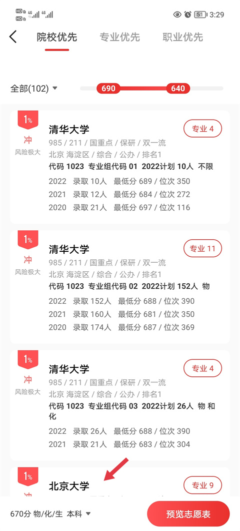 優(yōu)志愿填報