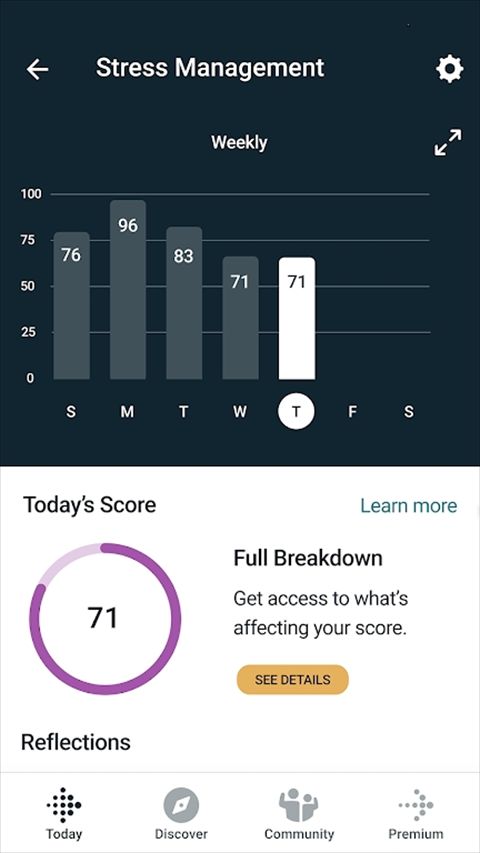 Fitbit智能手表截圖3