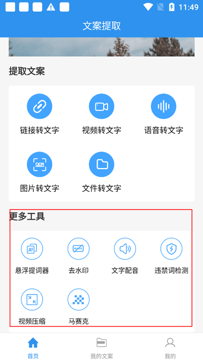 文案提取