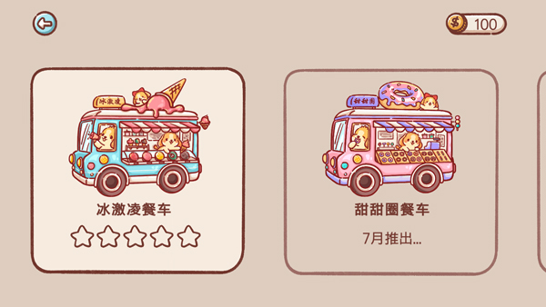 狗狗冰淇淋餐車