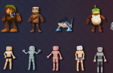 布娃娃3d人類對決