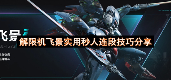 解限机飞景实用秒人连段技巧分享